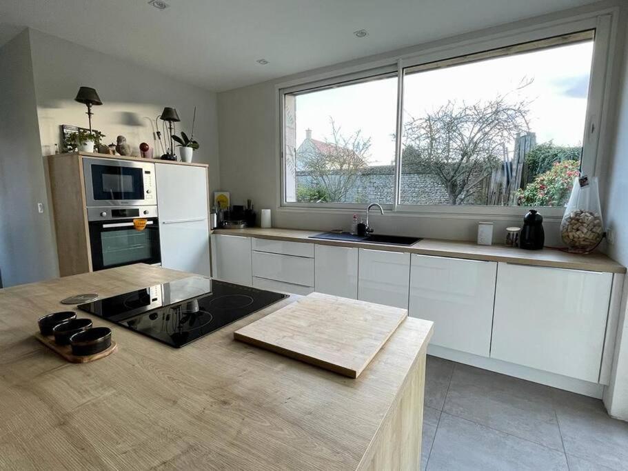 Charmante Maison De 110M2 Situee A Luc A 800 M De La Mer Luc-sur-Mer Exteriör bild